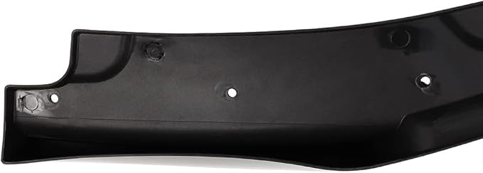 SCITOO Matte Black Rear Bumper Lower Side Lip uard Canards Diffuser Splitter Apron Valence Body Kit with 2016-2019 for Honda Civic Sedan Chin Exterior Diffuser