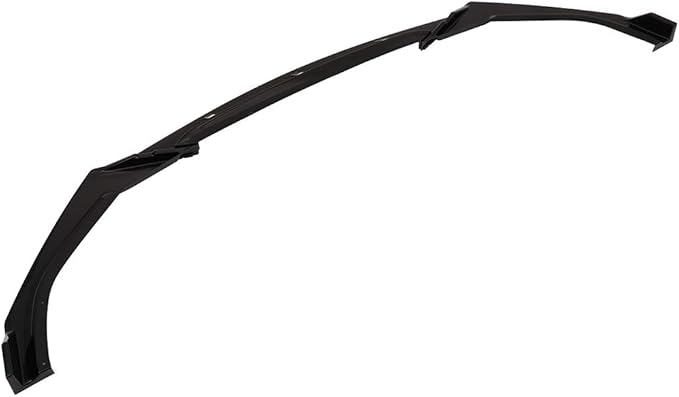 SCITOO Front Lip Spoiler Fits for 2019-2020 for Honda Civic Sedan Glossy Black Front Bumper Lip