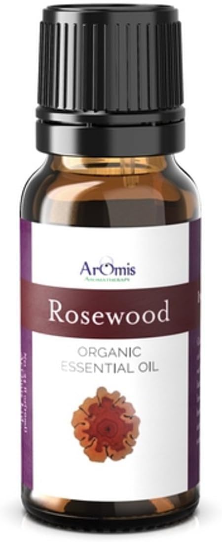 ArOmis Rosewood Essential Oil - 150-micron mesh Filtered for Purity.10ml (0.34 Fl Oz), Undiluted, Premium, Oils Perfect for Aromatherapy
