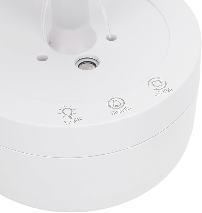 Humidifiers for Bedroom Home - Jellyfish Humidifier,300ml Essential Oil Diffuser with LED Color Night Light, Rotating Essential Oil Diffuser for Bedroom Office Hotel