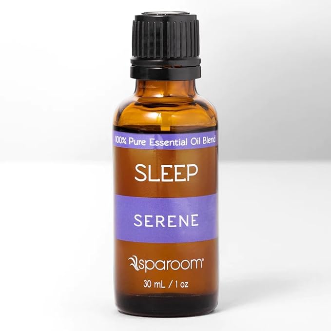 SpaRoom Aromatherapy 100% Pure Undiluted Essential Oil, Serene Sleep Blend, 30 mL
