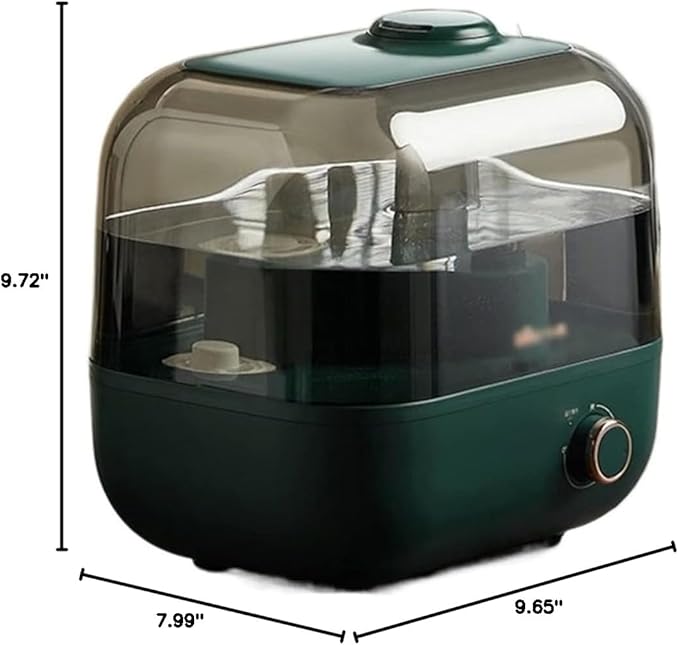 TOMYEUS Mist humidifie 5L Large Capacity Humidifier Home Mute Humidifier Top Fill Oil Diffuser Waterless Automatic Power Off Humidifier with Adjustable -360° Rotation Nozzle Vaporizer humidifier