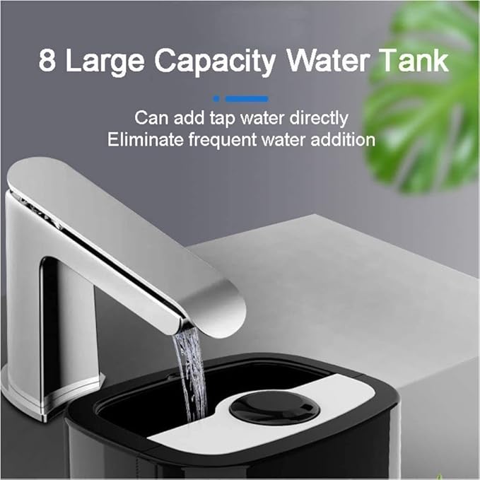 Cool Mist Humidifier, 8L Diffuser, Top Fill Humidifier for Bedroom, Home and Office, up to75 Hours Runtime Auto Shut-Off, 360° Nozzle, Ideal for Plants/Home/Office/Baby Room