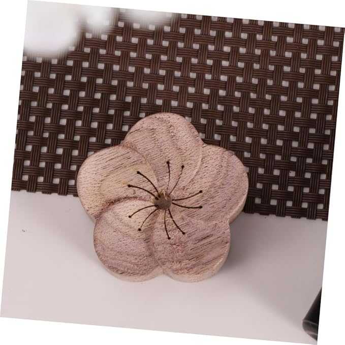 Wood Aroma Diffuser Stick Essential Oil Diffuser Aromatherapy Diffused Wood for Home Office Bedroom Plum Blossom Design