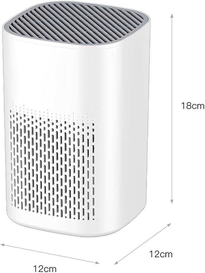 Air Purifier with Aromatherapy Function, Essential Oil Diffuser 2-in-1, HEPA Filter Air Cleaner for Home Bedroom Living Room Kitchen Office, 360° Top-Outlet Design, Silent Sleep Mode
