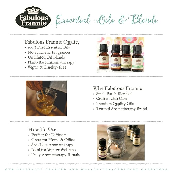 Fabulous Frannie Flower Fields Essential Oil All-Natural Cold Process Herbal Soap Gift Set – 2 Pack, 4oz Bars Each – Handmade Pure Essential Oil Soap