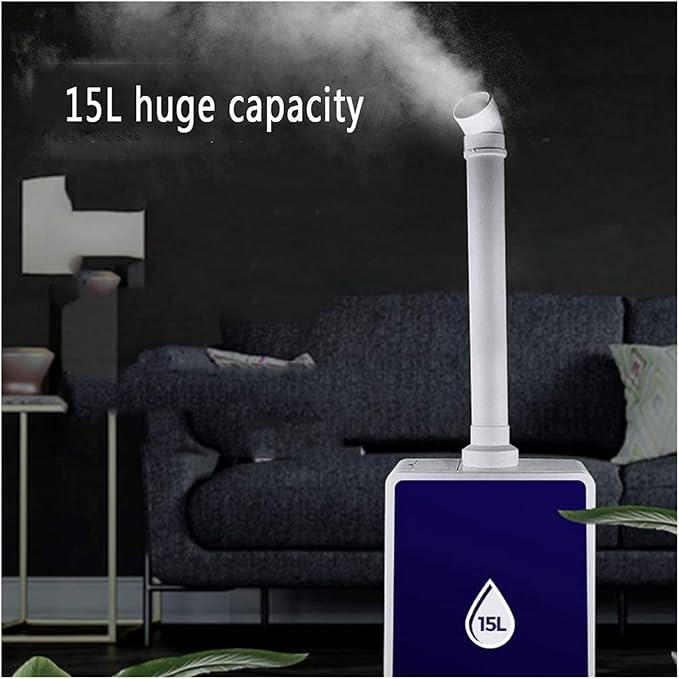 Humidifiers for Bedroom - 15L Cool Mist Humidifier Top Fill Oil Diffuser Quiet Humidifiers for Home Large Room with Adjustable 360° Rotation Nozzle, Auto Shut-Off, Humidifiers