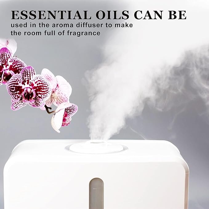 Basil Essential Oil, Basil Oil for for Diffuser Cleaning Home Bedroom Soap Candles 2 Pack 10ml MUMAZYL Essential Oils