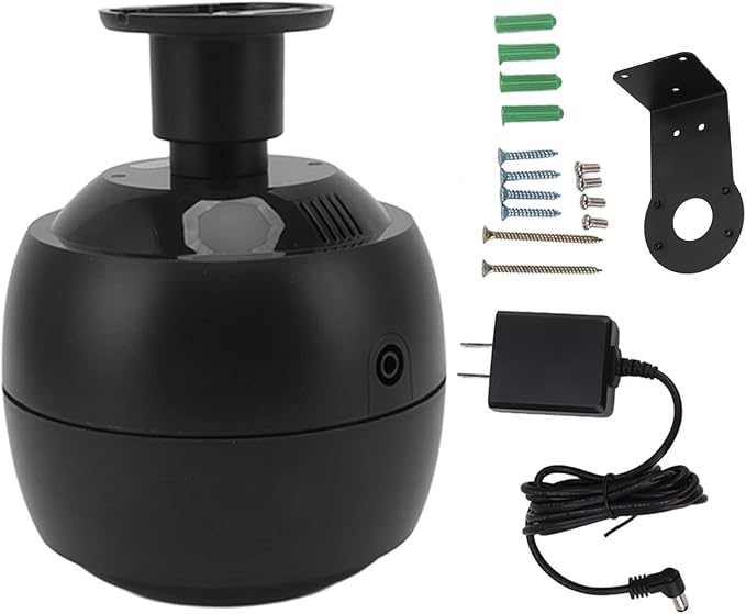 Aromatherapy Essential Oil Diffuser, Ceiling Mounted BT Aromatherapy Humidifier, Electric Scent Diffuser for Home, Hotel Lobby, Large Room (Black)