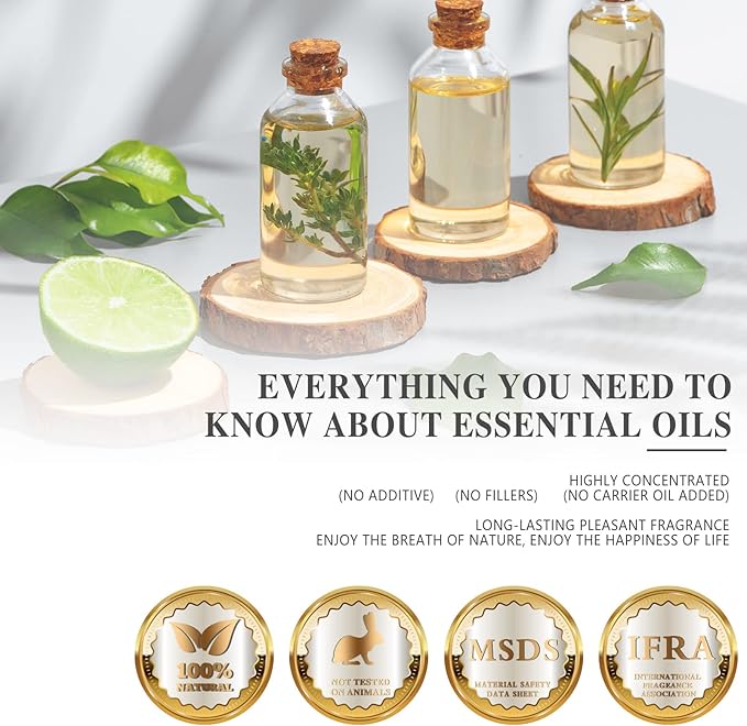 Lavender Essential Oil 30ML/ 1.01FL.OZ, MAYJAM Pure Aromatherapy Lavender Oil for Massage, Diffuser, Soap Making, Long Lasting Scents