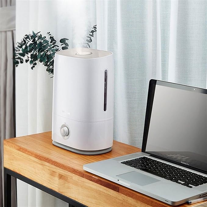 SUNESA Humidifier Home Office Humidifier Bedroom Silent Humidifier 5L Large Capacity Oil Diffuser - Adjustable -360° Rotation Nozzle - Knob Control Cool Mist Humidifier