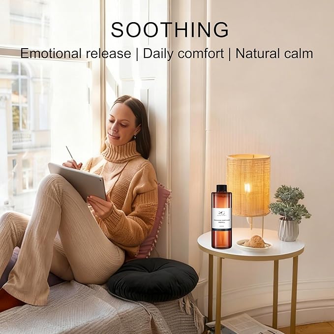 Diffuser Oil Luxury Essential Oils for Diffuser Refill & Air Freshener,Long-Lasting Natural Home Fragrance and Hotel Scent for Diffusers - 8.45 Fl.oz(250ml), Ocean