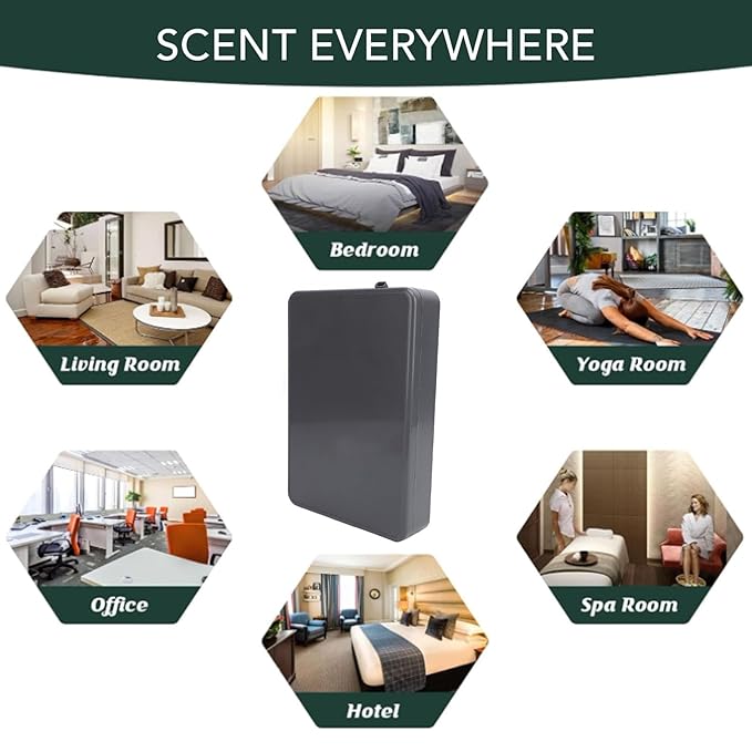 Scent Air Machine Slim APP Control 500ML Large Capacity Smart Essential Oil Diffuser for Hotel Bathroom Living Room Office