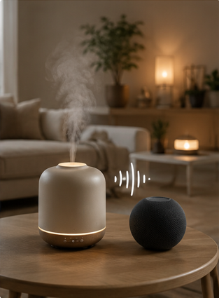Voice-Activated Diffusers