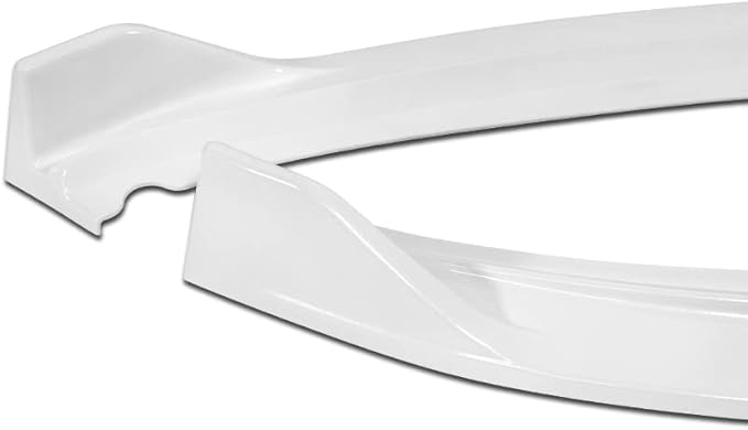 3PCS Front Bumper Lip Kit fit for Compatible with 2012-2014 Ford Focus ST MK3, GT-Style Splitter Trim Protection Spoiler, Air-Dam-Chin-Diffuser (Painted White)