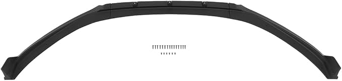 SCITOO Plastic Front Lip Spoiler Fits for 2017-2018 for Hyundai for Elantra Matte Black Front Bumper Lip