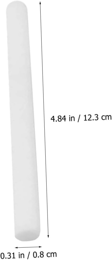 10Pcs Fiber Diffuse Sticks Aromatherapy Volatile Cotton Wands Oil Diffuser Reeds for Home Bathroom Fresh Scent Decoration and Fragrance