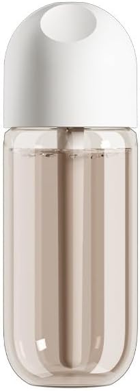 Portable Small Humidifier Dual Nozzle - Large Cool Mist Humidifiers Double Spray Ports, Water Shortage Protection, Ultra-Quiet, Mini Humidifier for Bedroom Plants Office Car Travel (P05)