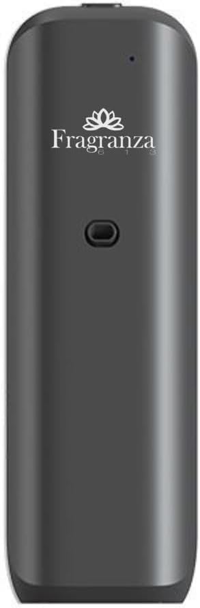 Siena Waterless Diffuser by Fragranza613 | Bluetooth, Up to 1,000 sq ft Coverage, Whisper-Quiet, Elegant Design, Kid & Pet Safe, 50 mL Oil Included (Black)