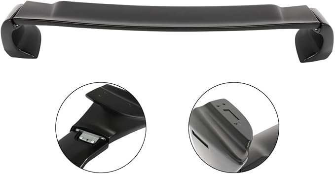 SCITOO Glossy Black Spoiler Wing Body Kit Compatible with 2014-2020 for Toyota Corolla Rear Trunk Spoiler Wing Splitter Chin Exterior Diffuser
