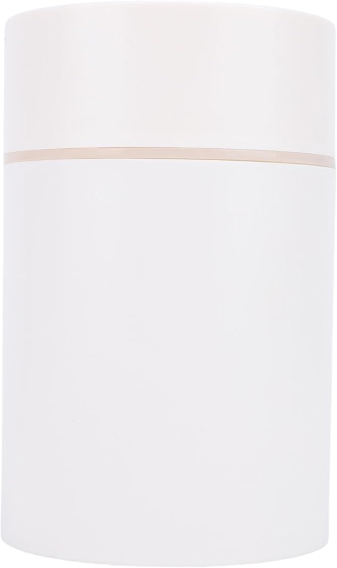 Rengue Portable Mini Humidifier, Plastic, Dual Mist Modes, 300ML USB Powered Diffuser for Bedroom and Office (White)