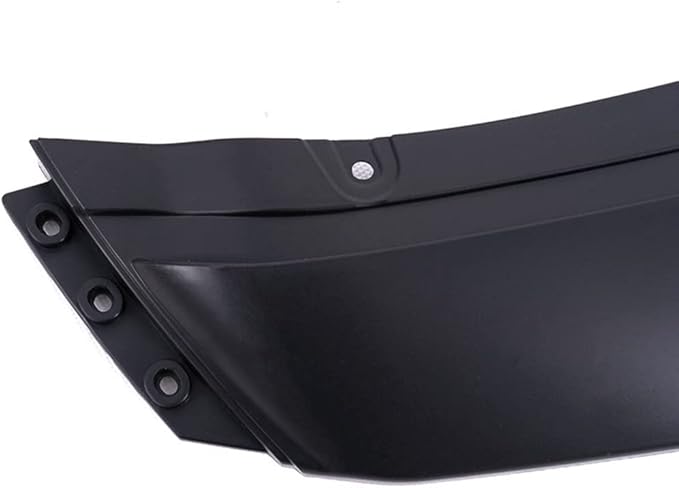 SCITOO 3PCS Front Bumper Lip Compatible for 2013-2014 for Ford Mustang Front Lip Spoiler Matte Black (PP) Plastic Air Dam