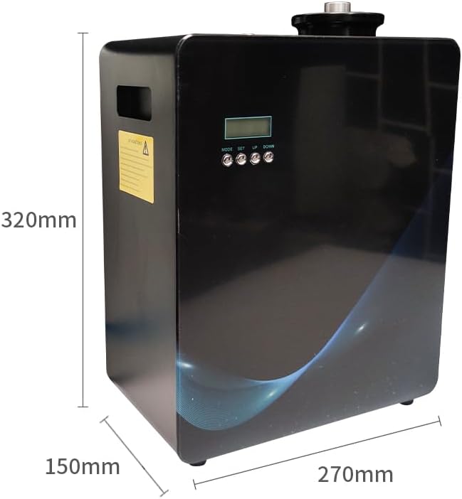 Professional 10000-20000sq.ft Big Fragrance Diffuser System for Hotel Hall, Connect to HVAC/AC System Cold Scent air Machine APP Bluetooth Hotel Air Freshener Diffuser Machine 1000ml