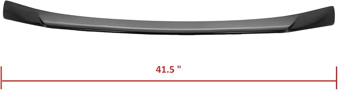 SCITOO Glossy Black Stickers Spoiler Wing Body Kit Compatible with 2016-2021 for Honda Civic Rear Trunk Spoiler Wing Splitter Chin Exterior Diffuser