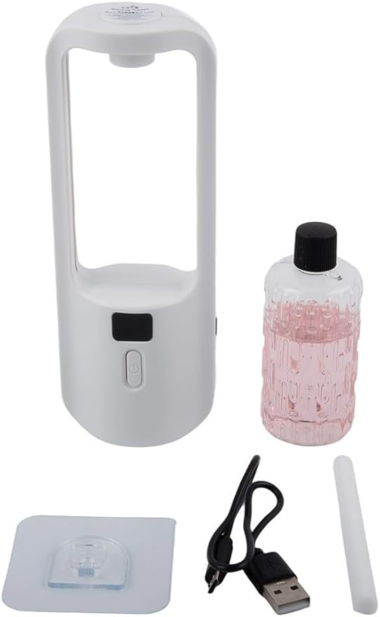 Rechargeable Aromatherapy Diffuser with Humidifier, 50ML Capacity, Silent Motor and 5 Mist Modes, Designed for Home, Bathroom, and Travel Environments (B4)