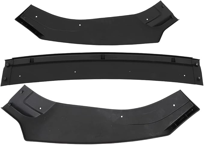 SCITOO Glossy Black PP Front Bumper Body Kit Spoiler Chin Spoiler Front Bumper Lip Fit for 2014-2020 for Volkswagen Golf GTI MK7