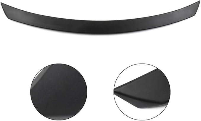 SCITOO 1PC Spoiler Wing 2007-2013 for Mercedes Benz W221 S550 S600 S65 S63 Accessories Matte Black Rear Trunk Spoiler Wing