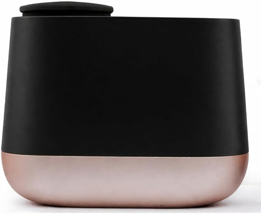 Low Noise Waterless Aroma Diffuser (200ml) – 39dB Ultra Quiet, No Water Needed, App Optional, Strong Scent for Large Rooms, Bedroom, Yoga, Office (Black)