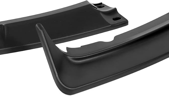 3PCS Front Bumper Lip Kit fit for Compatible with 2012-2014 Ford Focus ST MK3, GT-Style Splitter Trim Protection Spoiler, Air-Dam-Chin-Diffuser (Unpainted Matt Black)