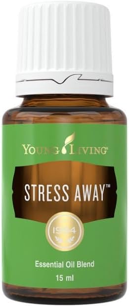 Young Living Stress Away Essential Oil Blend 15ml – Aromatic Oil with Lavender & Cedarwood | Aromatherapy for Relaxation, Diffusers & Home Wellness