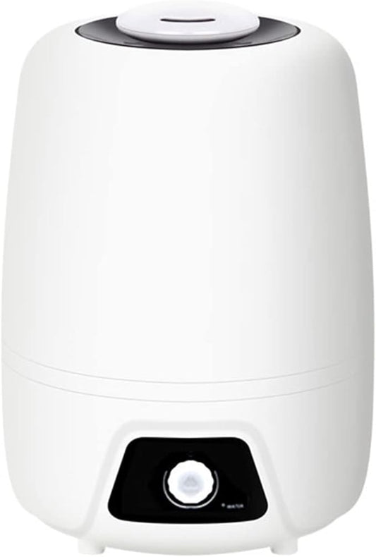 5L Bedroom Humidifier Oil Diffuser Quiet Humidifiers for Home Large Room with Adjustable 360° Rotation Nozzle, Auto Shut-Off, Knob Adjustment Mist Humidifier