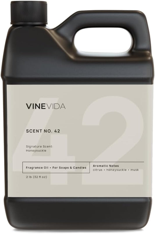 VINEVIDA Honeysuckle Fragrance Oil - 32oz, Natural, USA Made - Scents for Candle & Soap Making