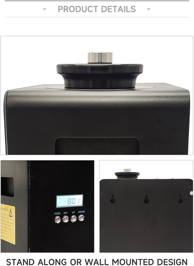 Professional 10000-20000sq.ft Big Fragrance Diffuser System for Hotel Hall, Connect to HVAC/AC System Cold Scent air Machine APP Bluetooth Hotel Air Freshener Diffuser Machine 1000ml