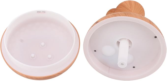 300ml Mini Humidifier,Low Noise Aroma Air Diffuser Humidifier with USB Design,Desktop Noiseless Air Purification Cool Mist Humidifier for Home car Bedroom Office(Amber)