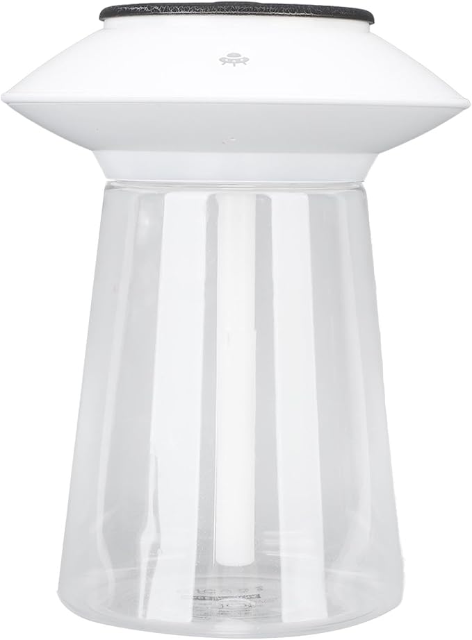 Mushroom Shape Humidifier Diffuser, 760ml Rechargeable Essential Oil Diffuser with Dual Mist Modes, Ultra Quiet Air Humidifier for Bedroom Office Home Decoration (White)