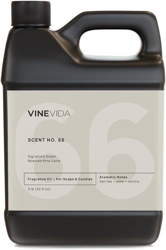 VINEVIDA [32oz] Roasted Pine Cone Fragrance Oil for Candle and Soap Making - Made in USA Natural Scents