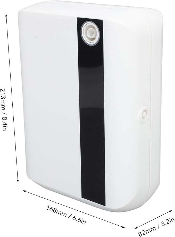 Scent Air Machine, Smart Automatic Diffuser, 500ML Capacity Large Mist Volume Aromatherapy Diffuser, Waterless Essential Oil Diffuser for Hotel Bar KTV Office (US)