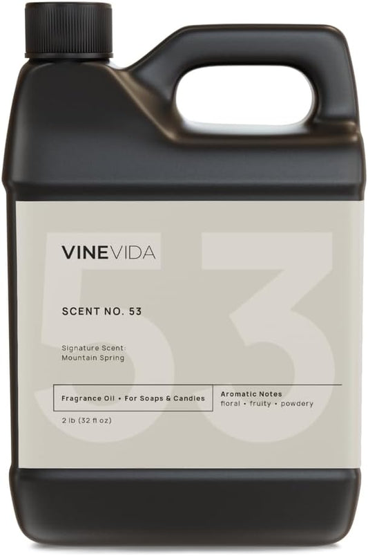 VINEVIDA [32oz] Mountain Spring Fragrance Oil - Made in USA Scents for Candle & Soap Making