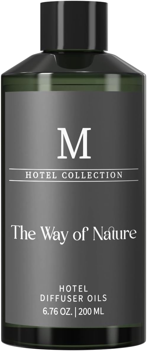 Hotel Collection Diffuser Oil-The Way of Nature, 6.76 Fl Oz (200ml), Home Luxury Aroma & Hotel Fragrance Diffuser Oil for Aromatherapy Bigger Bottle& Longer Lasting