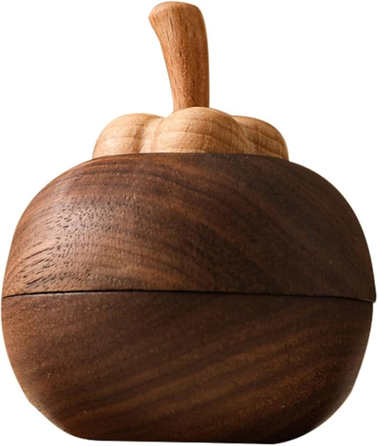 Mipcase Wooden Aromatherapy Diffuser Stand for Essential Oils Black Walnut Solid Wood Aroma Diffuser for Home Indoor Fragrance for Office and Living Room