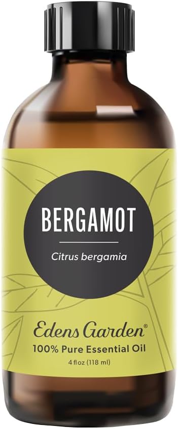 Edens Garden Bergamot Essential Oil- 100% Pure Premium Grade, Undiluted, Natural, Therapeutic, Aromatherapy, The Best for Diffuser, Candle, Laundry, Kid Safe 118 ml (4 fl oz)