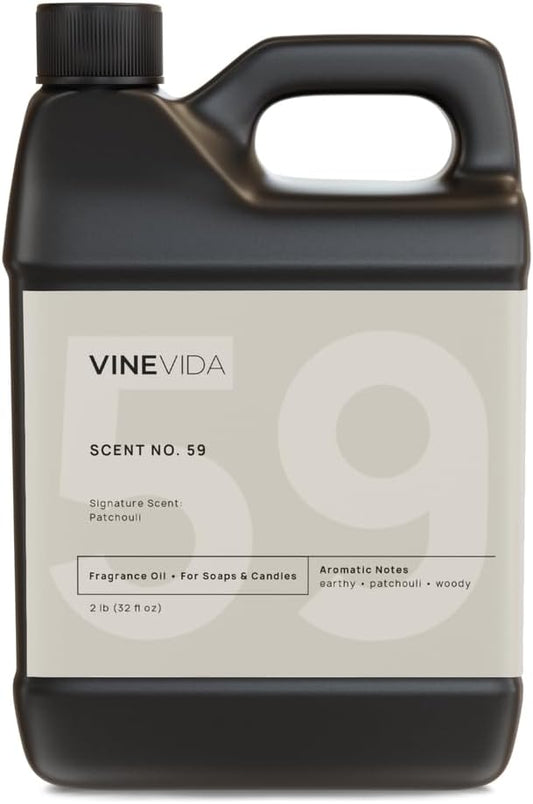 VINEVIDA [32oz] Patchouli Fragrance Oil for Candle Making and Soap Making - Premium Candle Scents for Soy Candles