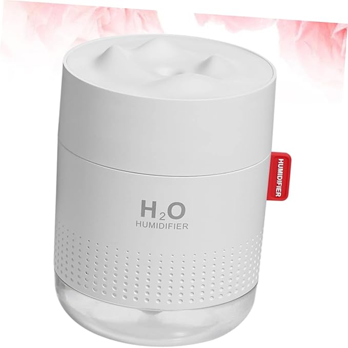 Snow Mountain Humidifier 500ml Large Capacity Night Light USB Powered Cool Mist Diffuser Quiet Desktop Humidifier for Home and Office