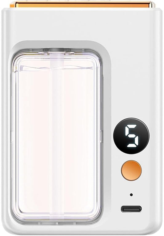 Automatic Aromatherapy Diffuser, Essential Oil Diffusers for Home, Digital Display Version of Aroma Diffuser, Replaceable Scent Diffusers for Home (Hilton)