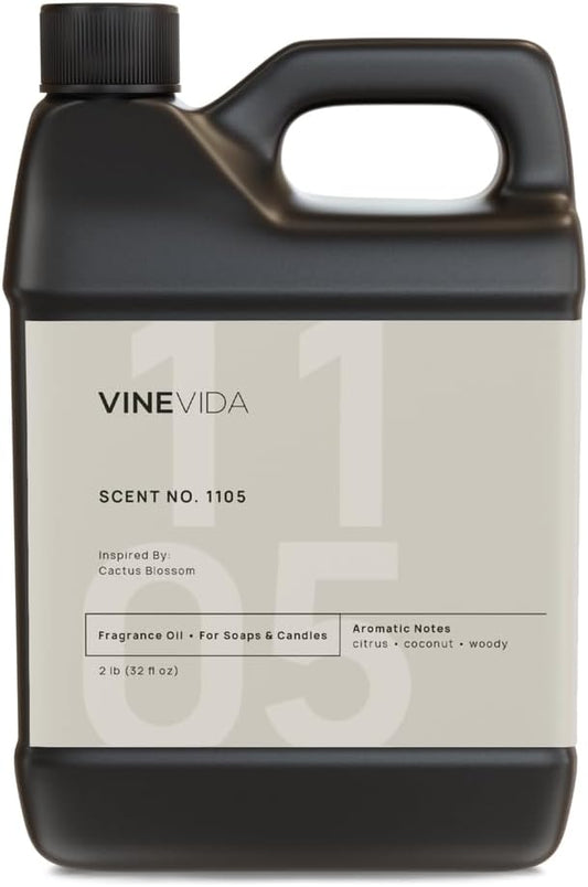 VINEVIDA [32oz] Cactus Blossom Fragrance Oil for Candle Making - Made in USA Scents for Soap Making - Natural Candle Oil