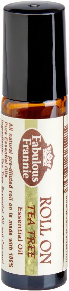Fabulous Frannie Tea Tree Essential Oil Roll-On Made with Pure Essential Oils 10ml